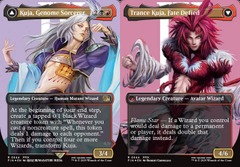 Kuja, Genome Sorcerer // Trance Kuja, Fate Defied (0544) (Borderless) - Surge Foil